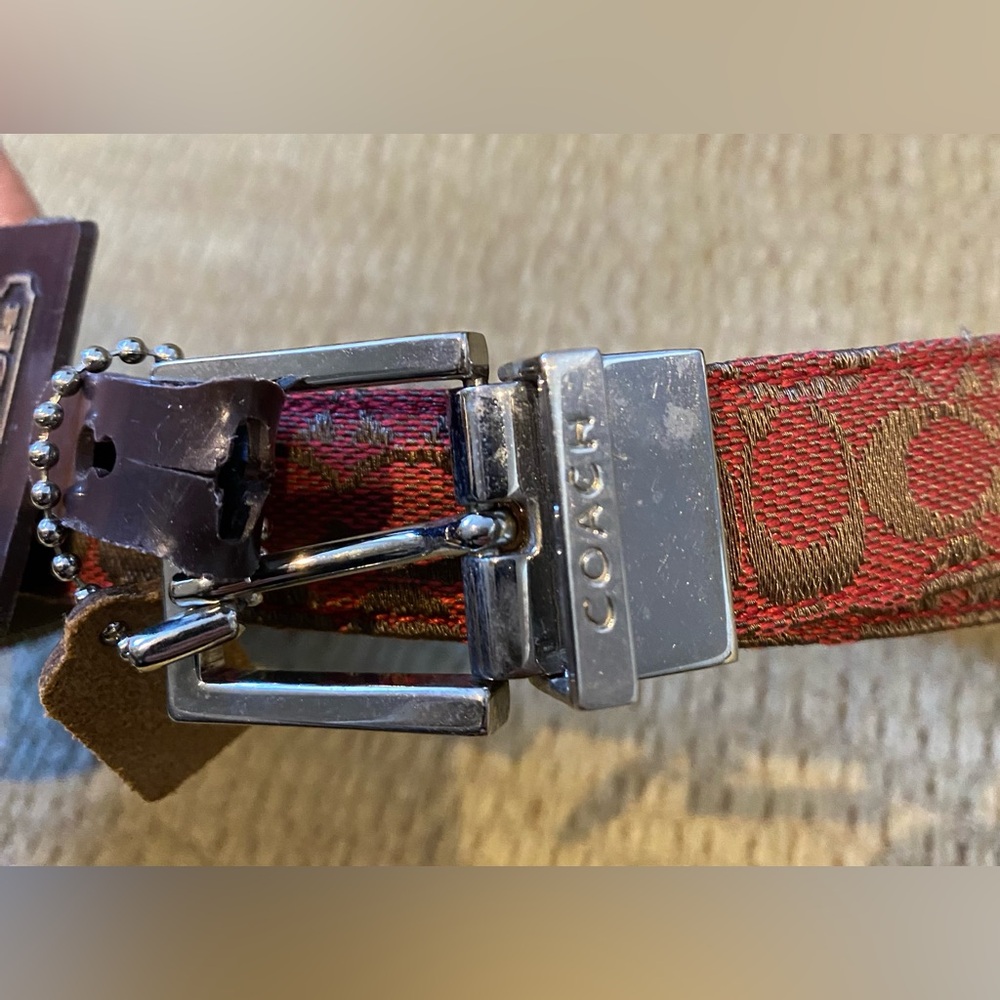 Coach NWT belt size Small
